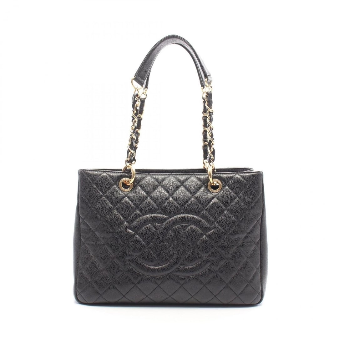 Chanel Matelassé Grand Shopping GST Tote Bag Handbag, Caviar Leather (Grained Calfskin), Women's, (1 of 15)