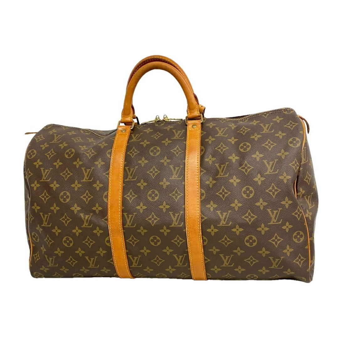 Louis Vuitton Bags - Boston Monogram Keepall 50 M41426 Brown Men's & Women's: --- Catalog ---Category: SizeSize (HxWxD): 29cm x 51.5cm x 22cm / 11.41'' x 20.27'' x 8.66''Category: DesignType: Boston bagColor: BrownGender: Men,WomenCategory: GeneralMPN: M41426Brand: Louis Vuitto