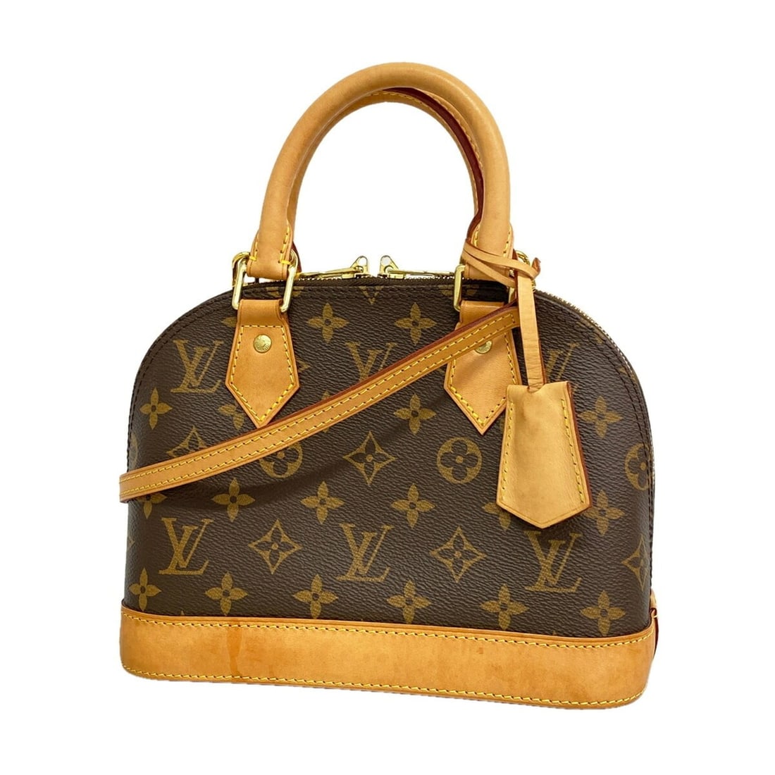 Louis Vuitton Alma BB Monogram Handbag M53152 Brown 2-way bag for women (1 of 18)