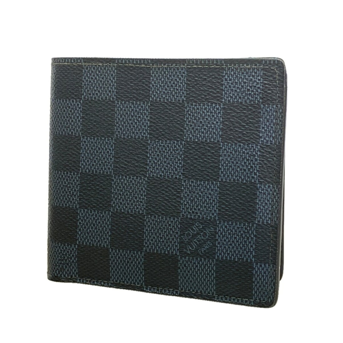 Louis Vuitton Damier Cobalt Portefeuille Marco Wallet N63213 Black Navy Men's: --- Catalog ---Category: SizeSize (HxWxD): 10.5cm x 11cm x 2.5cm / 4.13'' x 4.33'' x 0.98''Category: DesignType: Wallet (bi-fold)Color: Black, NavyGender: MenCategory: GeneralMPN: N63213Brand: Louis V
