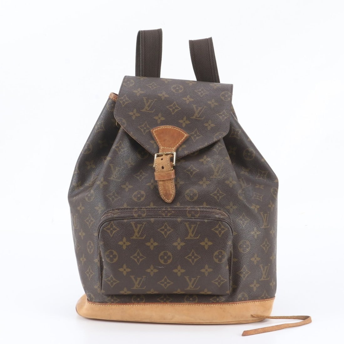 Louis Vuitton Monogram Montsouris GM M51135 Leather Backpack for Women (1 of 11)