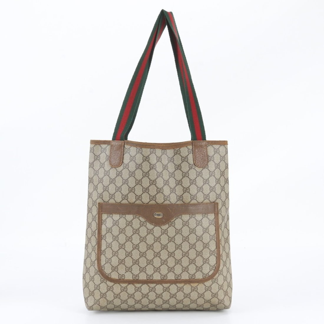 Gucci GG Supreme Sherry Line 40 20 003 Leather Tote Bag Shoulder for Men and Women: --- Catalog ---Category: SizeSize (HxWxD): 35cm x 30cm x 9cm / 13.77'' x 11.81'' x 3.54''Category: DesignType: Shoulder bag, Tote bagColor: BrownGender: Men,WomenMaterial: Leather , Coated canvas Cate