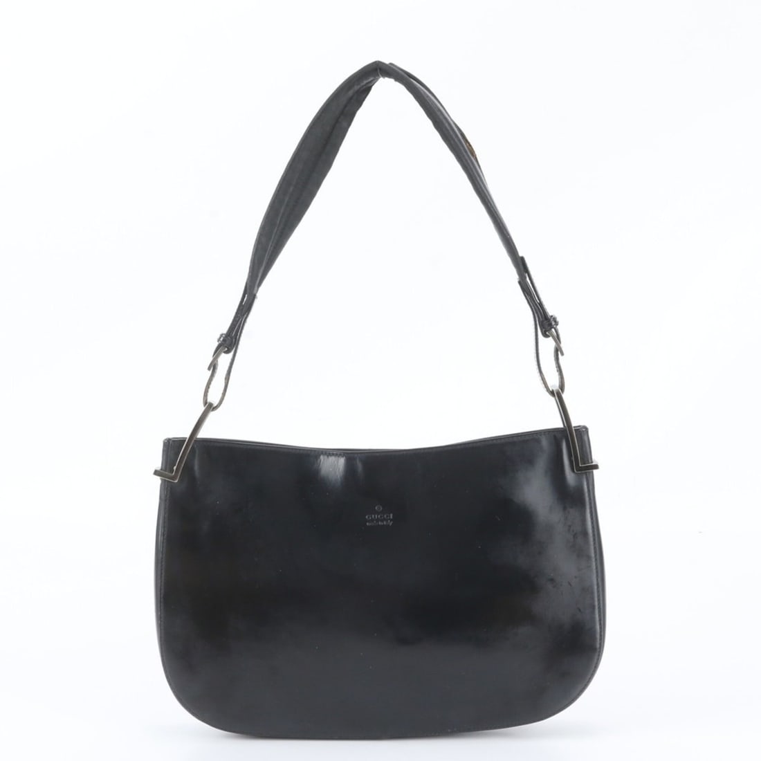 Gucci 001 3193 Leather One-Shoulder Bag Handbag Black Women's: --- Catalog ---Category: SizeSize (HxWxD): 21cm x 30cm x 5cm / 8.26'' x 11.81'' x 1.96''Category: DesignType: Handbag, Shoulder bagColor: BlackGender: WomenMaterial: Leather Category: GeneralMPN: 001 