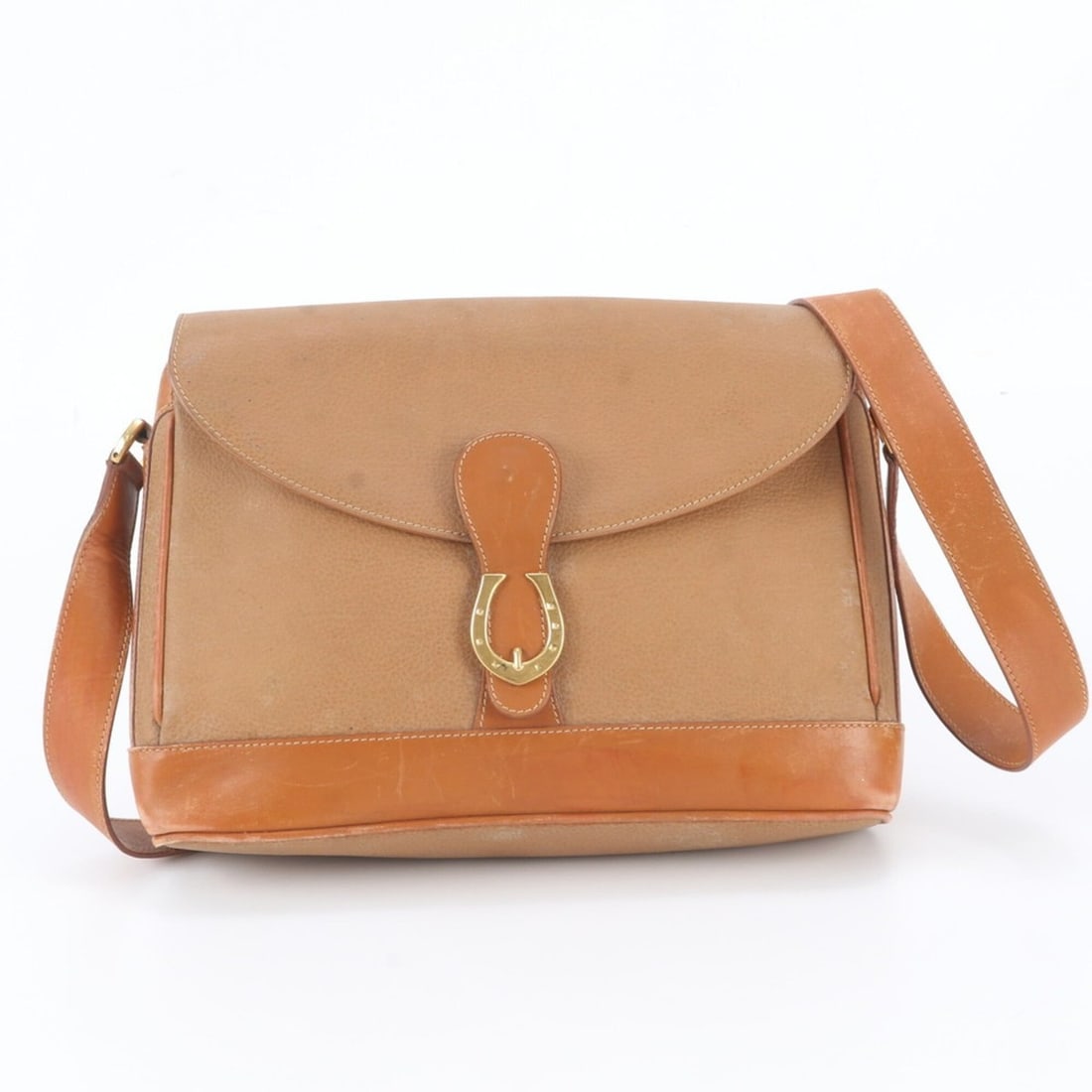Gucci Old Horseshoe Leather Shoulder Bag for Women (001 86 1198) (1 of 12)