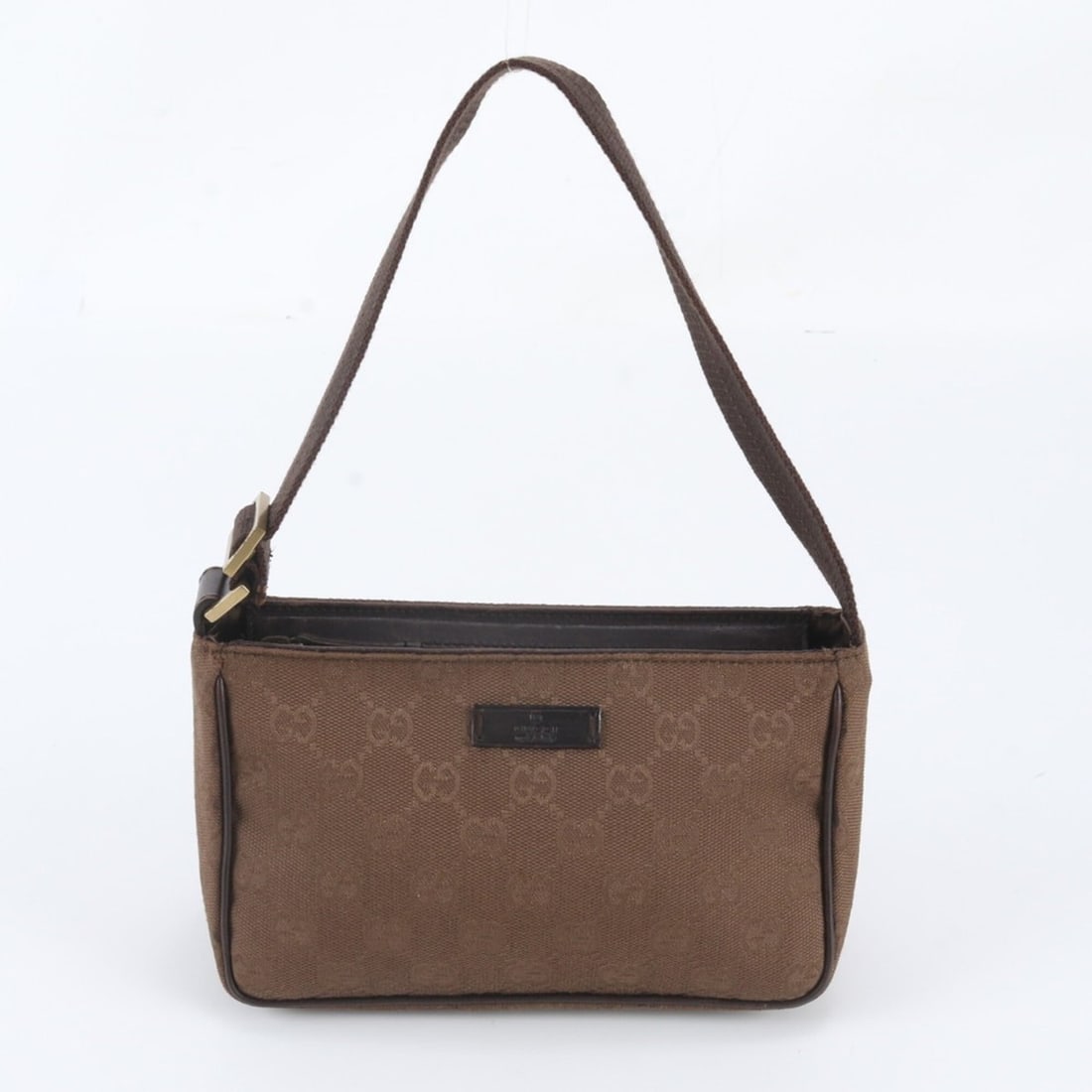 Gucci GG Canvas 106644 Leather Shoulder Bag Handbag Brown Women's: --- Catalog ---Category: SizeSize (HxWxD): 12cm x 19cm x 9cm / 4.72'' x 7.48'' x 3.54''Category: DesignType: Handbag, Shoulder bagColor: BrownGender: WomenMaterial: Leather , Canvas Category: GeneralM