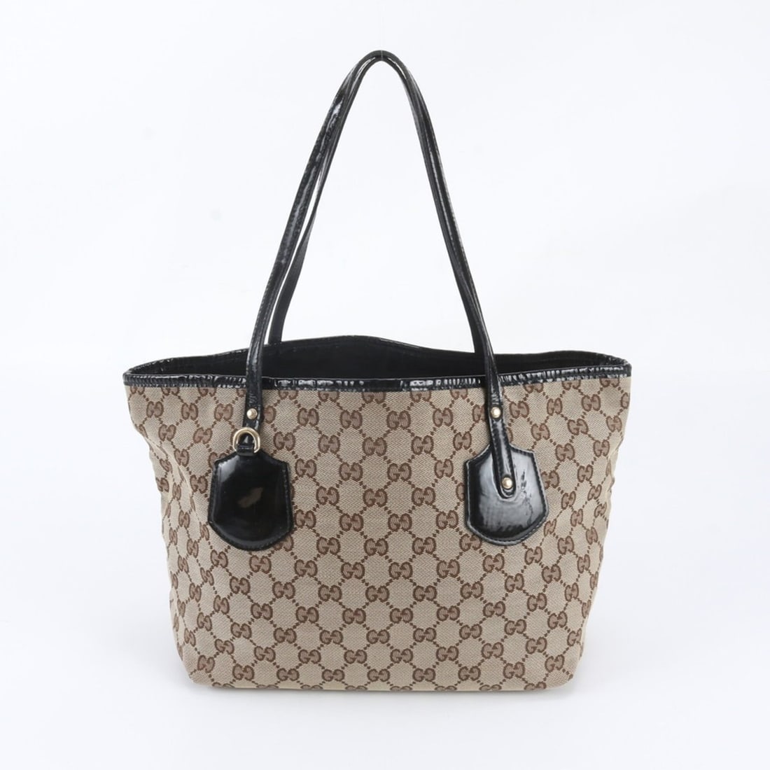 Gucci GG Canvas Jolie 211976 Leather Tote Bag Shoulder Handbag for Women: --- Catalog ---Category: SizeSize (HxWxD): 21cm x 26cm x 15cm / 8.26'' x 10.23'' x 5.9''Category: DesignType: Handbag, Shoulder bag, Tote bagColor: BrownGender: WomenMaterial: Leather , Canvas Categor