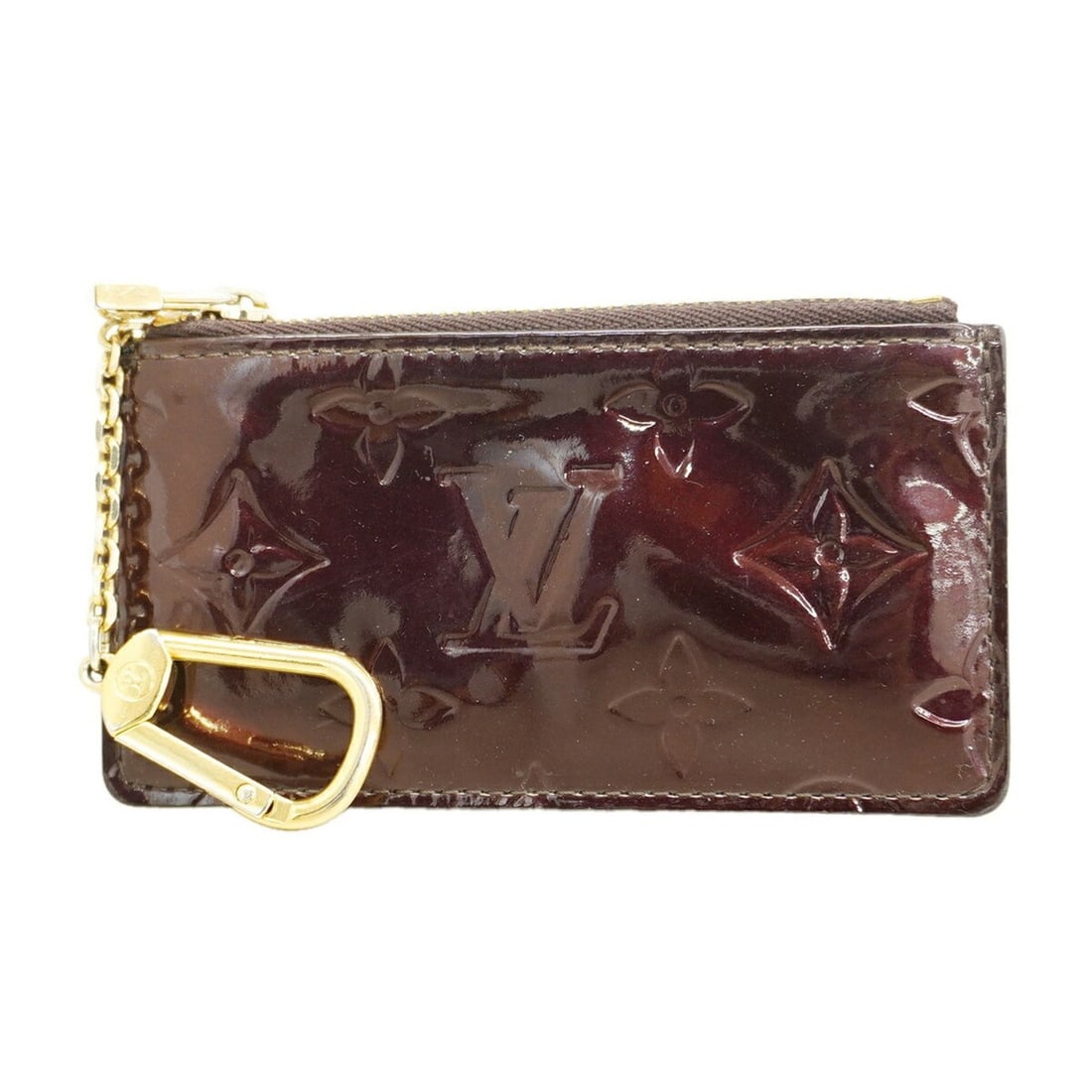 Louis Vuitton Vernis Pochette Clé M93518 Amarante Wallet/Coin Case for Men and Women: --- Catalog ---Category: SizeSize (HxWxD): 6.5cm x 12.5cm x 1.5cm / 2.55'' x 4.92'' x 0.59''Category: DesignType: Coin purse/coin caseColor: AmaranteGender: Men,WomenCategory: GeneralMPN: M93518Brand: