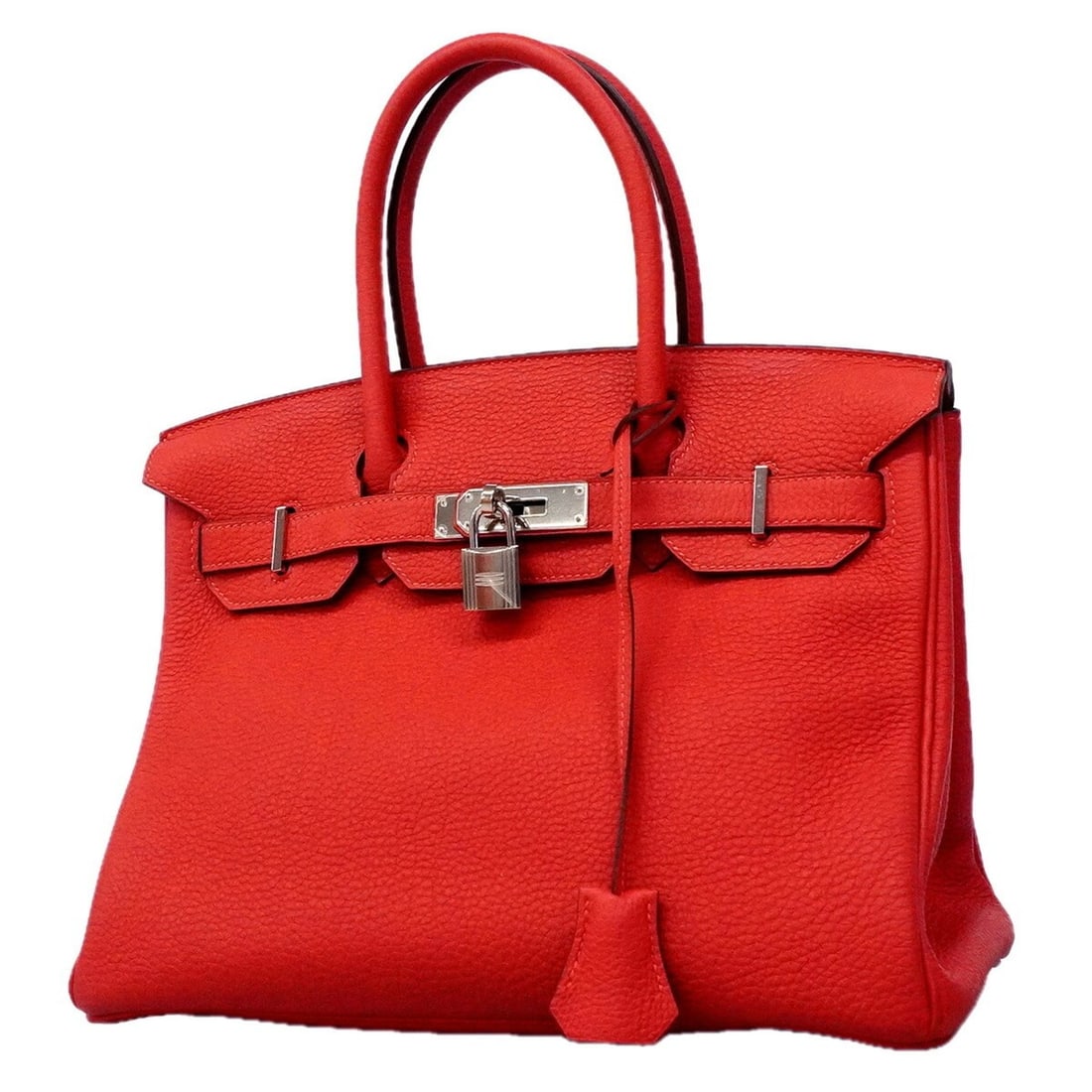 Hermes Birkin 30 Togo Bougainvillea Handbag (T Stamp) - Women's: --- Catalog ---Category: SizeSize (HxWxD): 24.5cm x 30.5cm x 16.5cm / 9.64'' x 12'' x 6.49''Category: DesignType: HandbagColor: BougainvillierGender: WomenMaterial: Togo leather Hardware Color: Silver