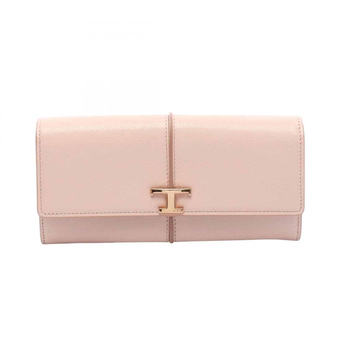 Tod's T-Timeless Bi-fold Long Wallet, Leather, Women's, Pink: --- Catalog ---Category: SizeSize (HxWxD): 10cm x 19.5cm x 3cm / 3.93'' x 7.67'' x 1.18''Category: DesignType: Long wallet (bi-fold)Color: PinkGender: WomenMaterial: Leather Category: GeneralBrand: To