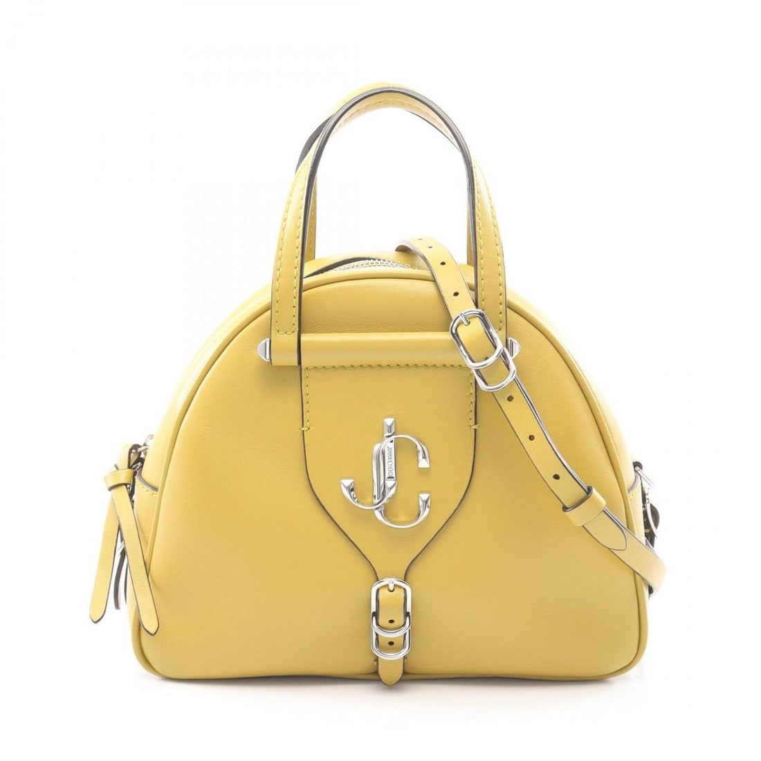 Jimmy Choo Varenne Bowling S Handbag, Leather, Women's, Brown: --- Catalog ---Category: SizeSize (HxWxD): 20cm x 23cm x 10cm / 7.87'' x 9.05'' x 3.93''Category: DesignType: HandbagColor: BrownGender: WomenMaterial: Leather Category: GeneralBrand: Jimmy Choo--- It