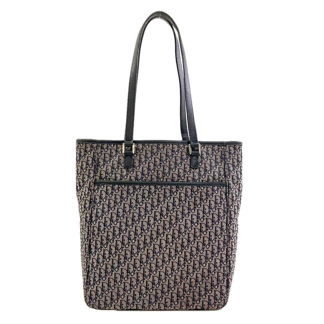 Christian Dior Trotter Tote Bag, Canvas, Women's: --- Catalog ---Category: SizeSize (HxWxD): 27cm x 22cm x 10.5cm / 10.62'' x 8.66'' x 4.13''Category: DesignType: Tote bagColor: NavyGender: WomenMaterial: Canvas Category: GeneralBrand: Christian Dior