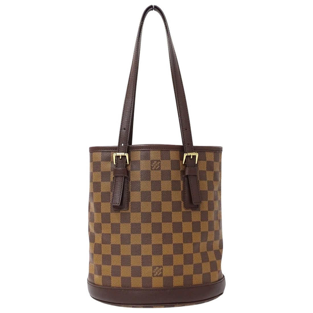 Louis Vuitton LOUIS VUITTON Damier Women's Handbag Tote Bag Mare N42240 Brown: --- Catalog ---Category: SizeSize (HxWxD): 25cm x 24cm x 16cm / 9.84'' x 9.44'' x 6.29''Category: DesignType: Handbag, Tote bagColor: Brown, Damier Canvas, GalleGender: WomenMaterial: Damier Canvas Ca