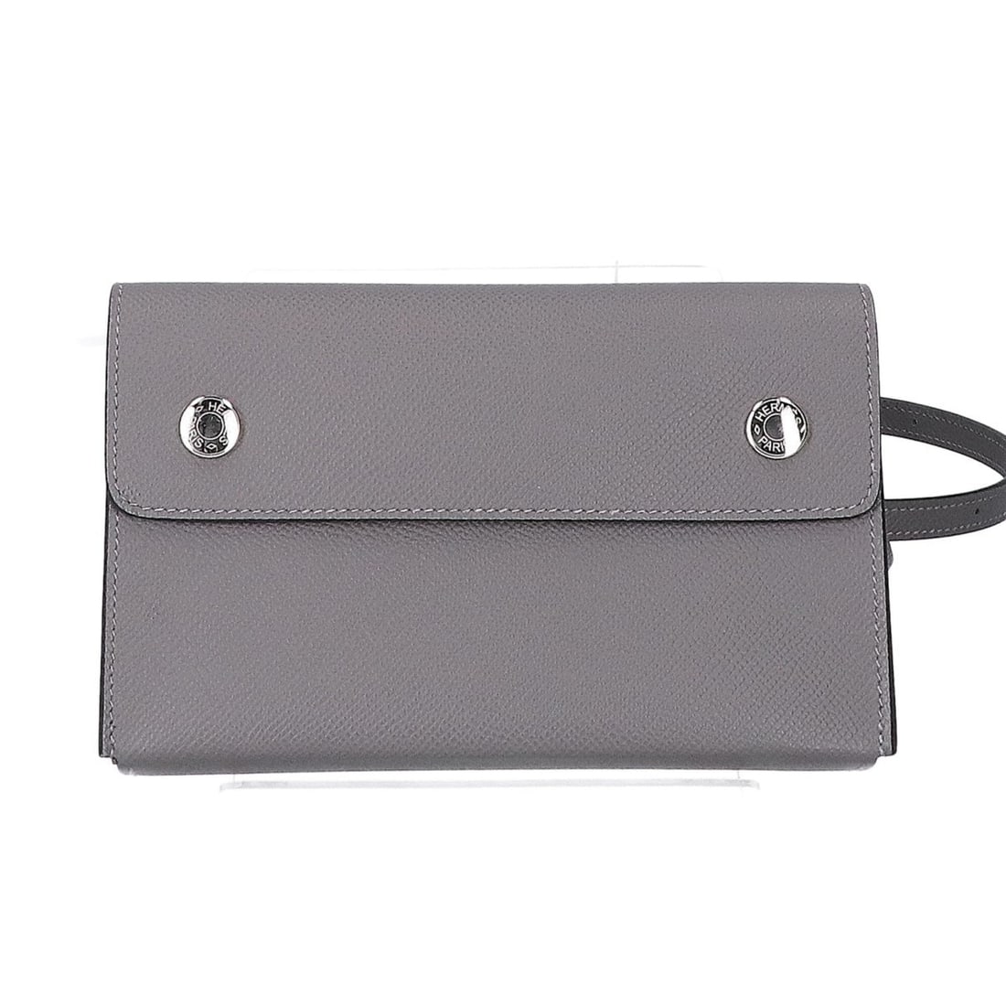 HERMES Hermes Beautiful condition W stamp Nappe to Go shoulder bag Etoupe silver hardware women's (1 of 9)