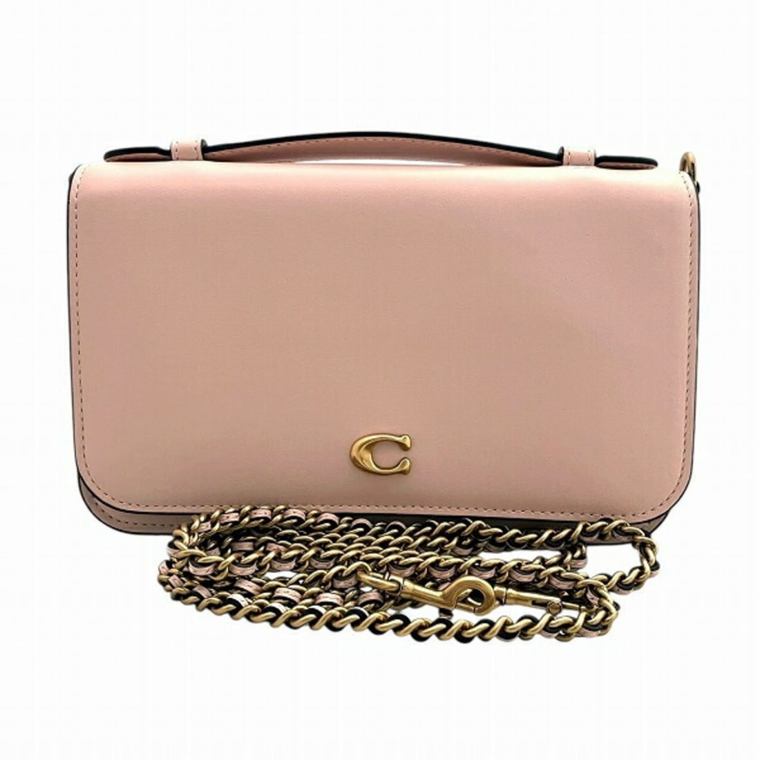 Coach COACH Beacrossbody CH802 Shoulder Wallet Bag for Women: --- Catalog ---Category: SizeSize (HxWxD): 12cm x 20cm x 5cm / 4.72'' x 7.87'' x 1.96''Category: DesignType: Shoulder bagColor: Light pinkGender: WomenMaterial: Leather Category: GeneralMPN: CH802Bran