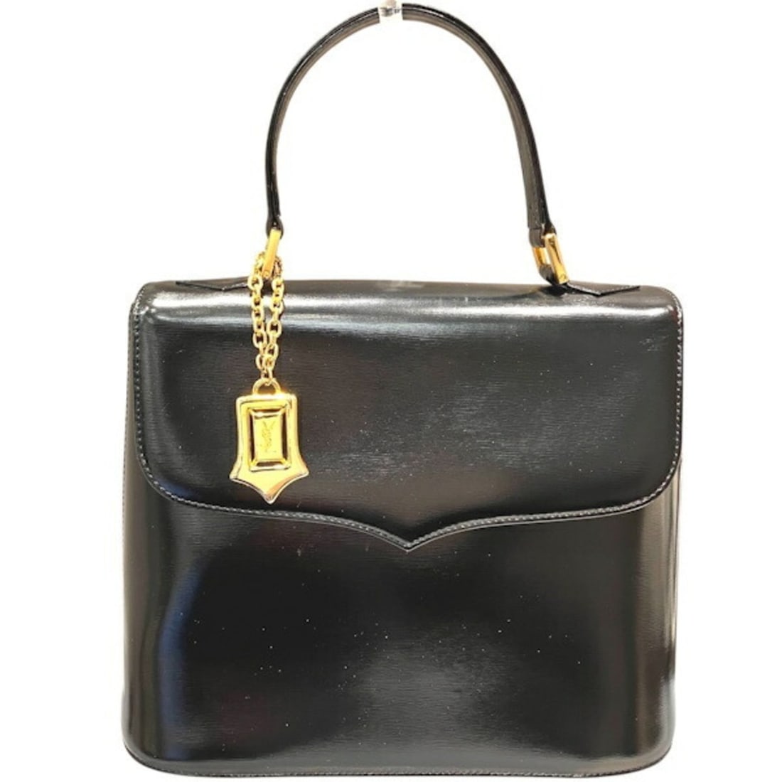Yves Saint Laurent Vintage Black Leather Bag Handbag for Women: --- Catalog ---Category: SizeSize (HxWxD): 21cm x 25cm x 8cm / 8.26'' x 9.84'' x 3.14''Category: DesignType: HandbagColor: BlackGender: WomenMaterial: Leather Category: GeneralBrand: Yves Saint Lauren