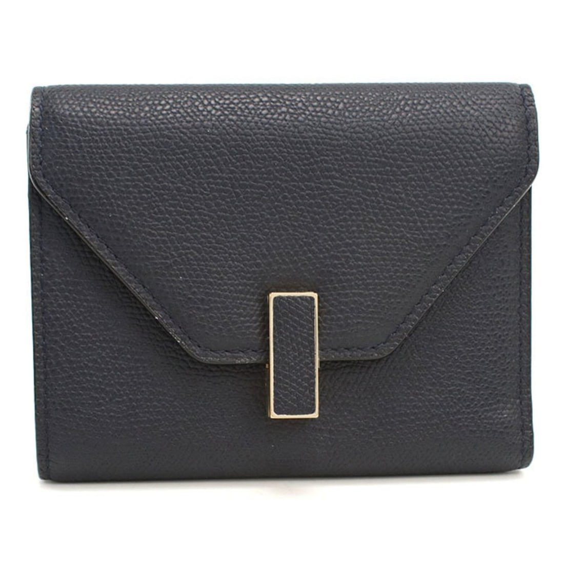 Valextra Iside Tri-fold Wallet, Men's & Women's, Navy: --- Catalog ---Category: SizeSize (HxWxD): 10cm x 12.5cm x 1.5cm / 3.93'' x 4.92'' x 0.59''Category: DesignType: Wallet (tri-fold)Color: NavyGender: Men,WomenCategory: GeneralBrand: ValextraCountry