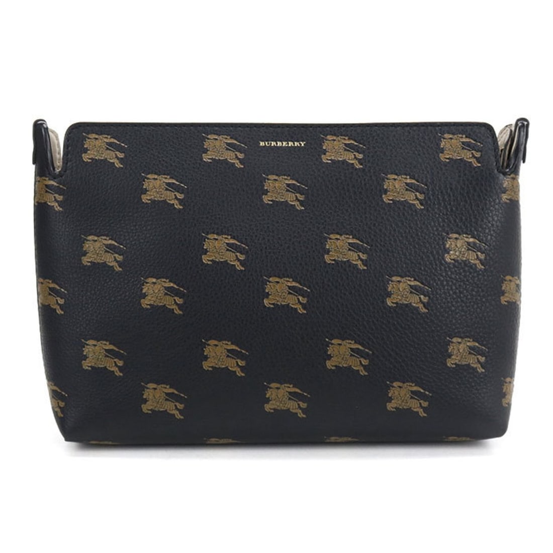 BURBERRY Clutch Bag for Men and Women, Black: --- Catalog ---Category: SizeSize (HxWxD): 21cm x 28.5cm x 6cm / 8.26'' x 11.22'' x 2.36''Category: DesignType: Clutch bagColor: BlackGender: Men,WomenMaterial: Leather Hardware Color: GoldCategory: