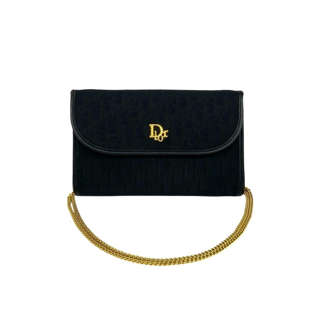 Christian Dior Vintage Logo Hardware Trotter Canvas Leather Genuine 2-Way Shoulder Bag Black 38263: --- Catalog ---Category: SizeSize (HxWxD): 12cm x 19cm x 3cm / 4.72'' x 7.48'' x 1.18''Category: DesignType: Shoulder bagColor: BlackGender: WomenMaterial: Canvas , Leather Category: GeneralBrand: Chr