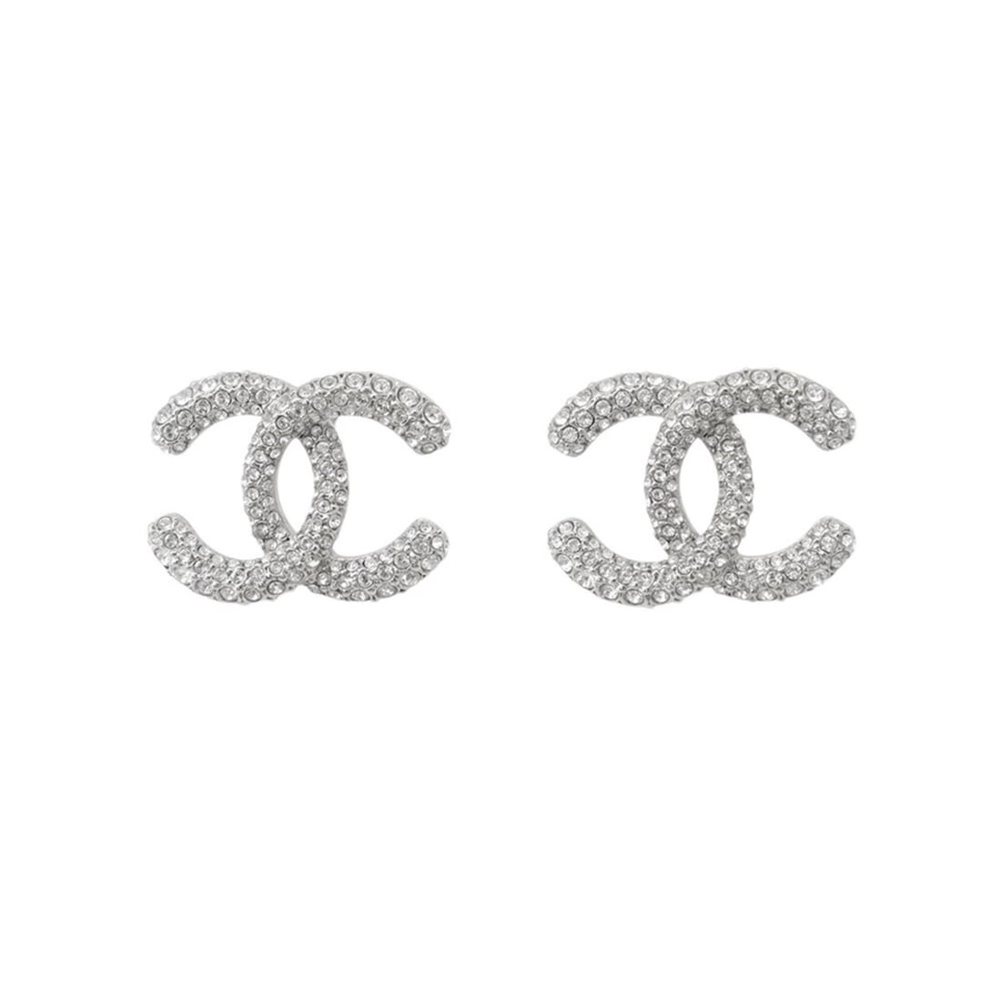Chanel earrings, Coco Mark rhinestone, ABH770 C25 A CHANEL: --- Catalog ---Category: SizeSize (HxWxD): 18.00mm x 25.00mm / 0.71'' x 0.98''Category: DesignType: Stud earringsGender: WomenMaterial: Metal, RhinestoneCategory: GeneralBrand: ChanelCountry of Origin