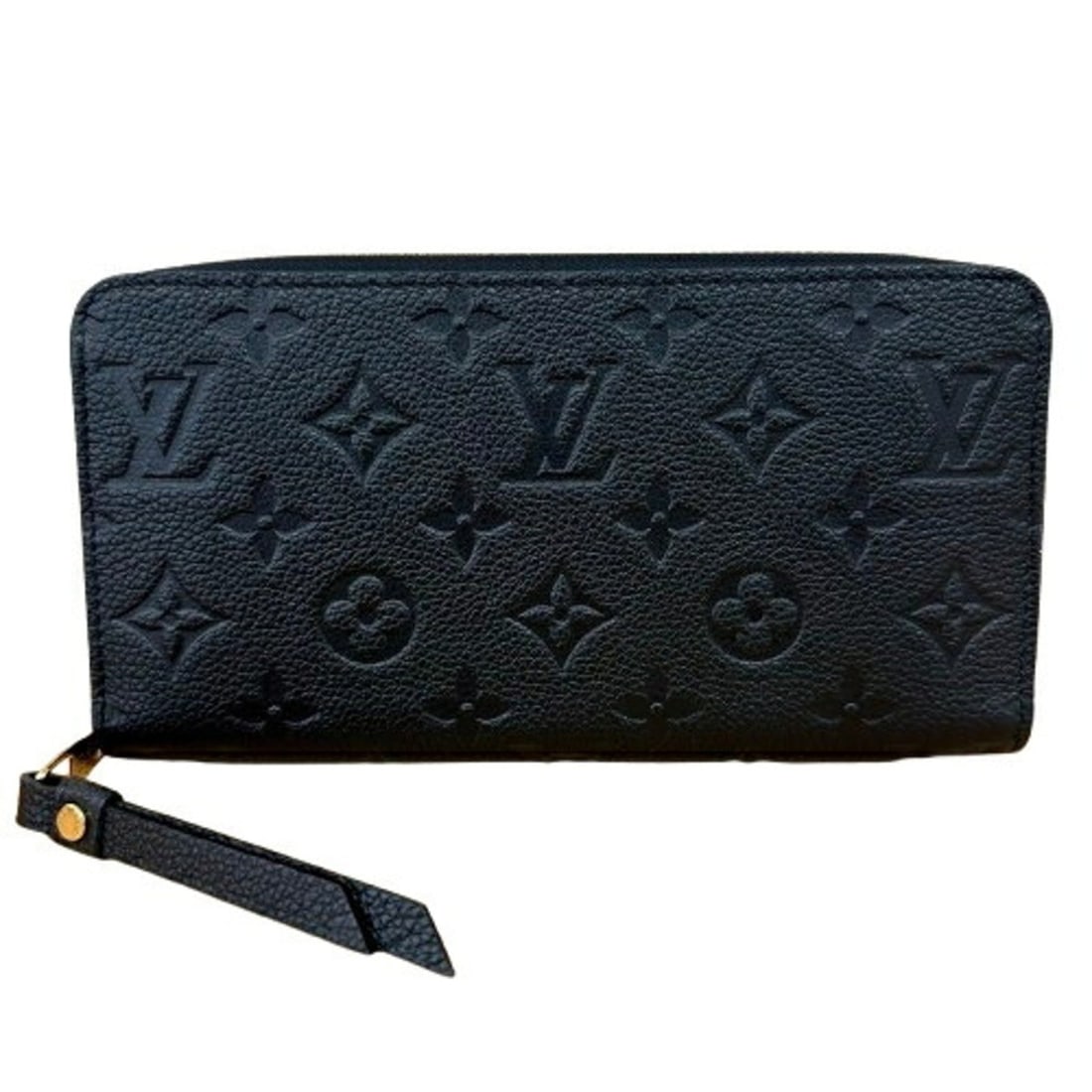 Louis Vuitton Monogram Empreinte Zippy Wallet M61864 Noir Leather Black Long (1 of 10)