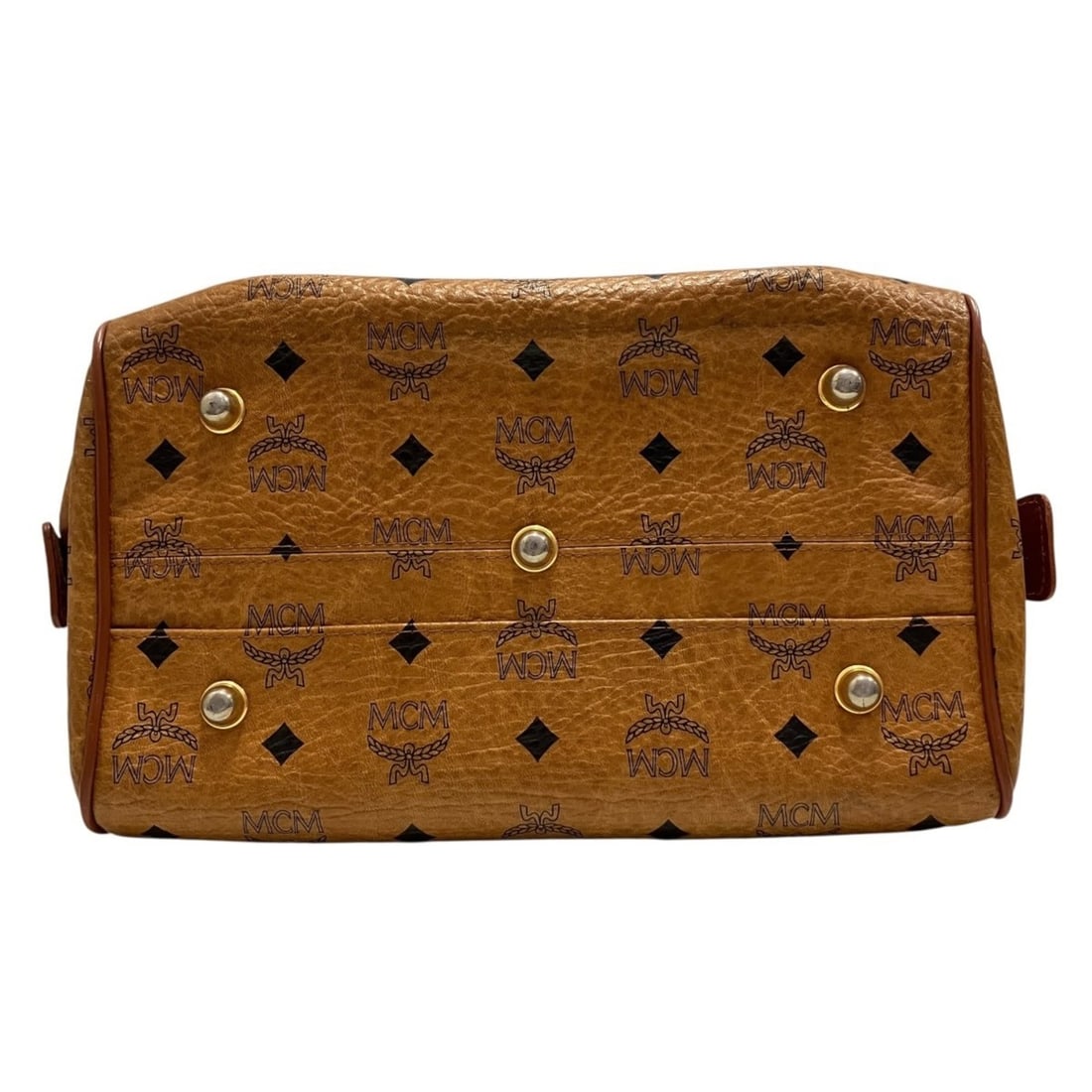 MCM Boston Bag Visetos Leather - 3
