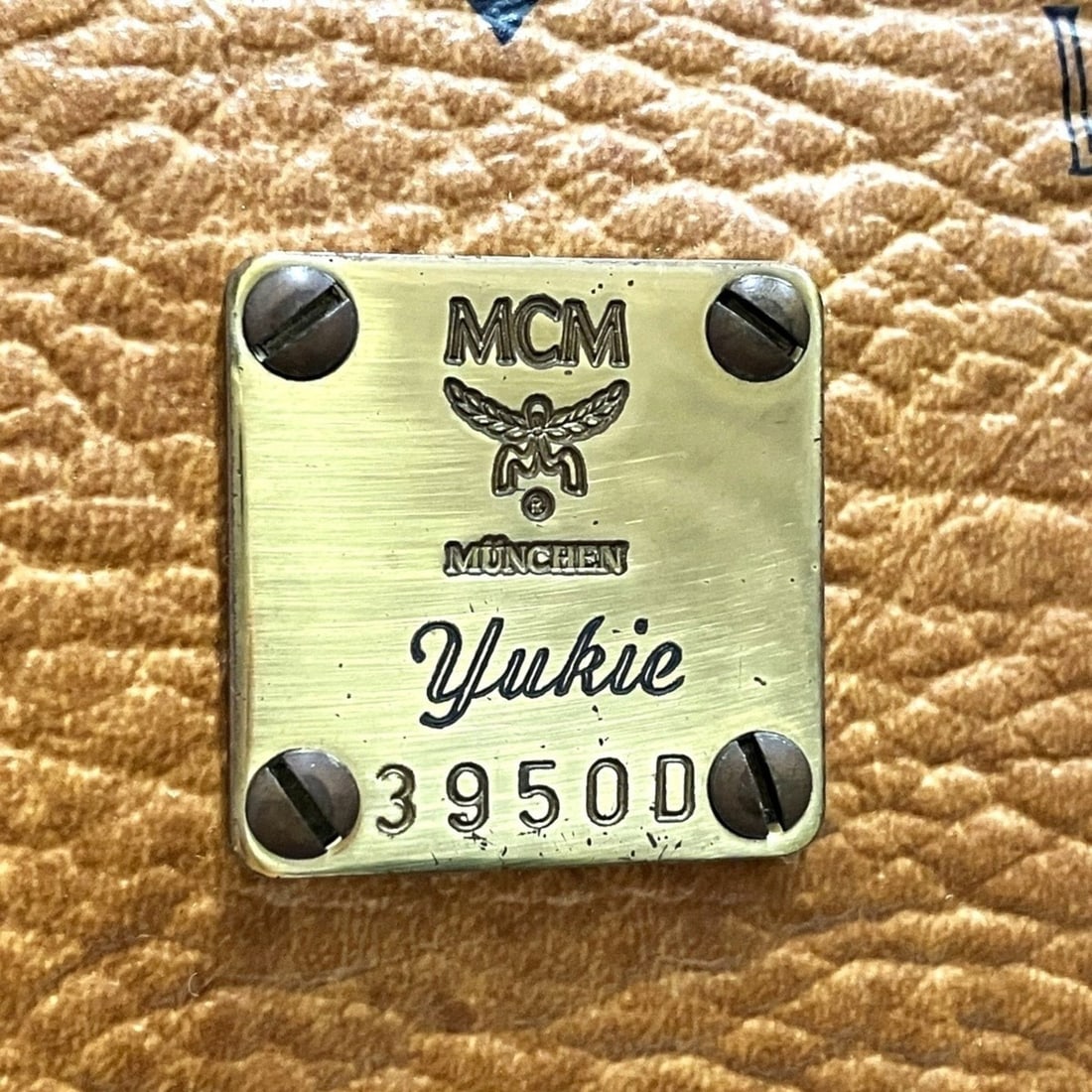 MCM Boston Bag Visetos Leather - 4