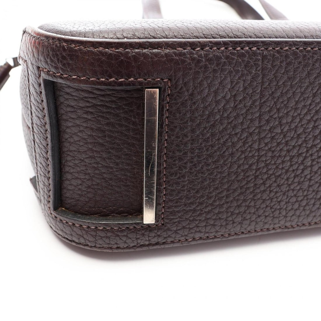 Tod's handbag, canvas and leather. - 12