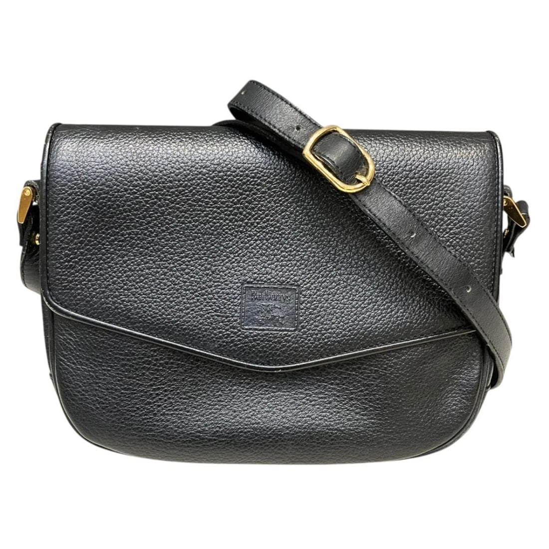 Burberry BURBERRY Shoulder Bag Leather: --- Catalog ---Category: SizeSize (HxWxD): 18cm x 5.5cm / 7.08'' x 2.16''Category: DesignType: Pouch, Shoulder bagColor: BlackGender: WomenMaterial: Leather Category: GeneralBrand: Burberry--- Item Li