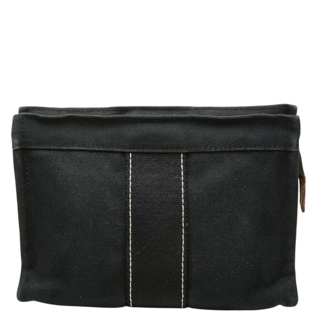 Hermes Deauville Handbag Pouch Jewelry Case Accessory Black Cotton Women's HERMES: --- Catalog ---Category: SizeSize (HxWxD): 12.5cm x 19cm x 6.5cm / 4.92'' x 7.48'' x 2.55''Category: DesignType: Handbag, PouchColor: BlackGender: WomenMaterial: Cotton Category: GeneralBrand: Hermes-