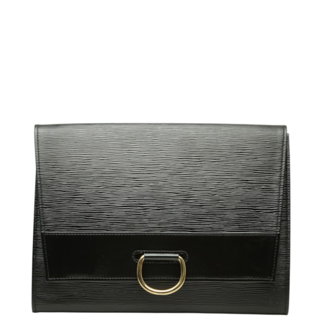 Louis Vuitton Epi Iena Clutch Bag, Second M52722, Noir Black Leather, Women's, LOUIS VUITTON (1 of 9)