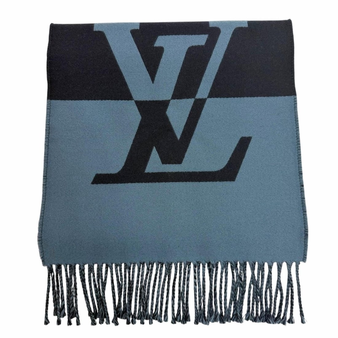 LOUIS VUITTON (Louis Vuitton) 2024 Model M78399 Stole/Scarf, Graphic Dual Wool/Cashmere, with: --- Catalog ---Category: SizeSize (LxW): 1.8m x 32.5cm / 70.86'' x 12.79''Category: DesignType: StoleColor: NavyGender: MenMaterial: Wool , Cashmere Category: GeneralMPN: M78399Brand: Louis VuittonCou