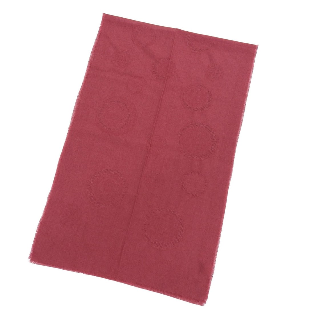 Salvatore Ferragamo cashmere silk Gancini pattern stole/scarf/shawl in burgundy, made Italy, for: --- Catalog ---Category: SizeSize (LxW): 1.57m x 51cm / 61.81'' x 20.07''Category: DesignType: StoleColor: BordeauxGender: WomenMaterial: Cashmere , Silk Category: GeneralBrand: Salvatore FerragamoCou
