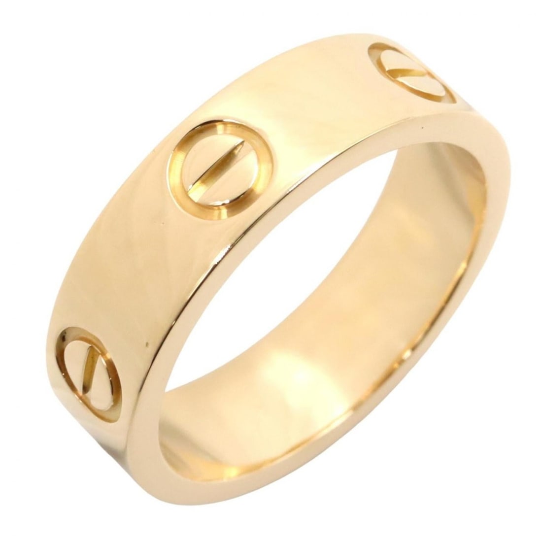 Cartier Love Ring, 18K (Yellow Gold), Women's Jewelry, Gold Tone, B4084600 (1 of 11)
