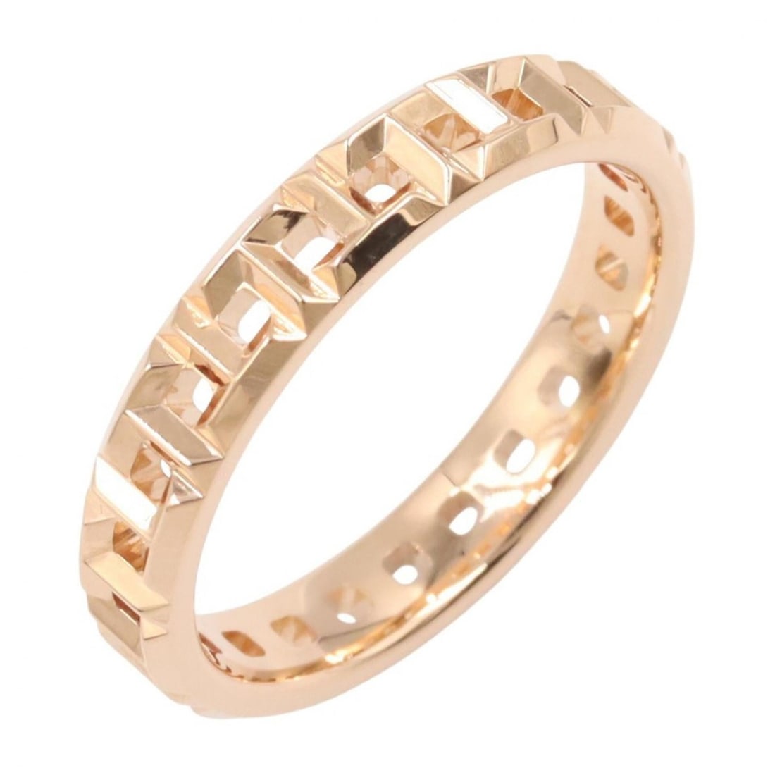 Tiffany & Co. T True Narrow Ring, 18K Pink Gold (PG), Women's Jewelry, Tone (1 of 17)