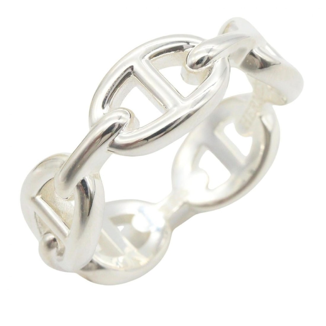 Hermes HERMES Enchainée Ring - Ring/Finger Jewelry Sterling Silver 925 Men's/Women's Tone (1 of 17)