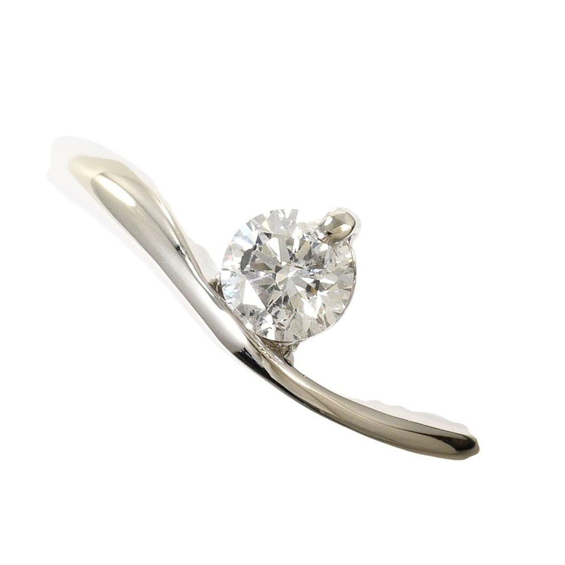 PT900 Platinum Ring, 1 Diamond, 0.313ct, I1 Clarity, Certificate of Authenticity, Total Weight 3.0g,: --- Catalog ---Category: SizeWidth: 6mm / 0.24''Weight: 3g / 0.1oz.JP Size: 13.5US Size: 6.5Category: DesignType: Band ringColor: PlatinumMetal: PlatinumStone: DiamondGender: WomenMaterial: Platinum 9