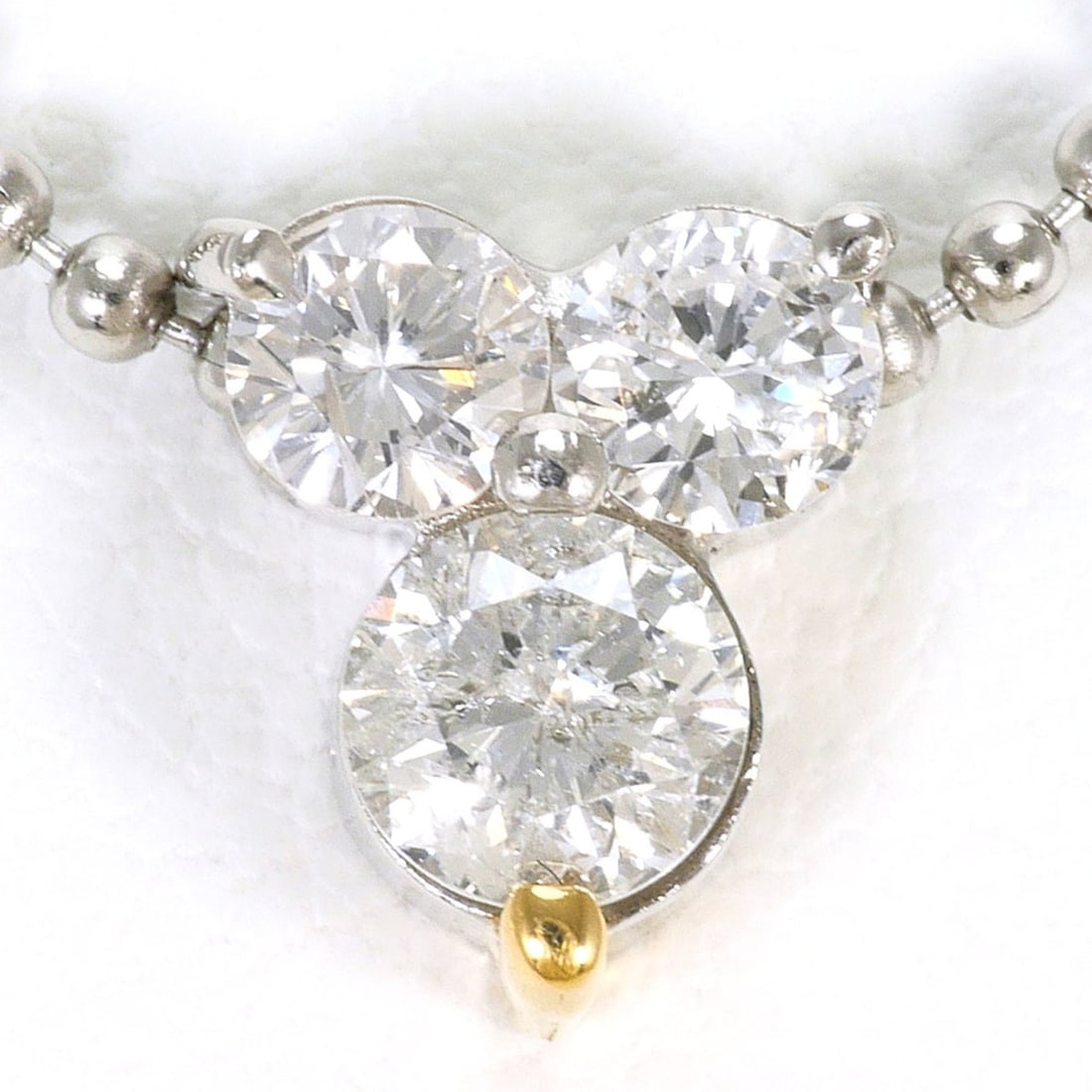 PT850 Platinum Necklace with 0.50 ct Diamond, Total Weight 4.2g, 40cm, Jewelry: --- Catalog ---Category: SizeWeight: 4.2g / 0.14oz.Pendant Size: 8mm x 8mm / 0.31'' x 0.31''Neck Circumference: 40 cm / 15.74''Category: DesignColor: PlatinumMetal: PlatinumStone: DiamondGender: Women