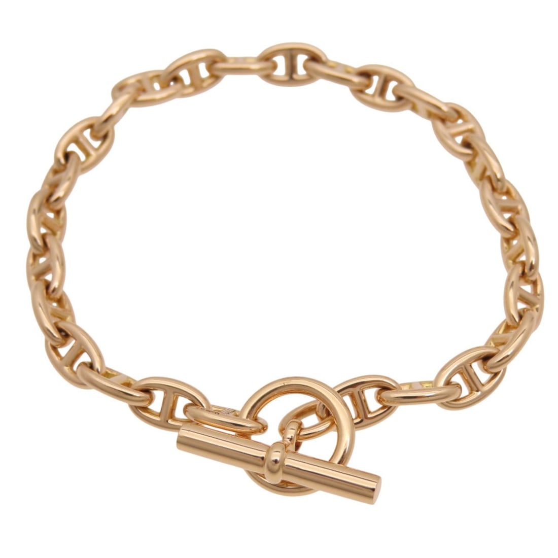 Hermes Chaine d'Ancre TPM 750PG 26-link bracelet 18KPG pink gold jewelry 1518HERMES (1 of 20)