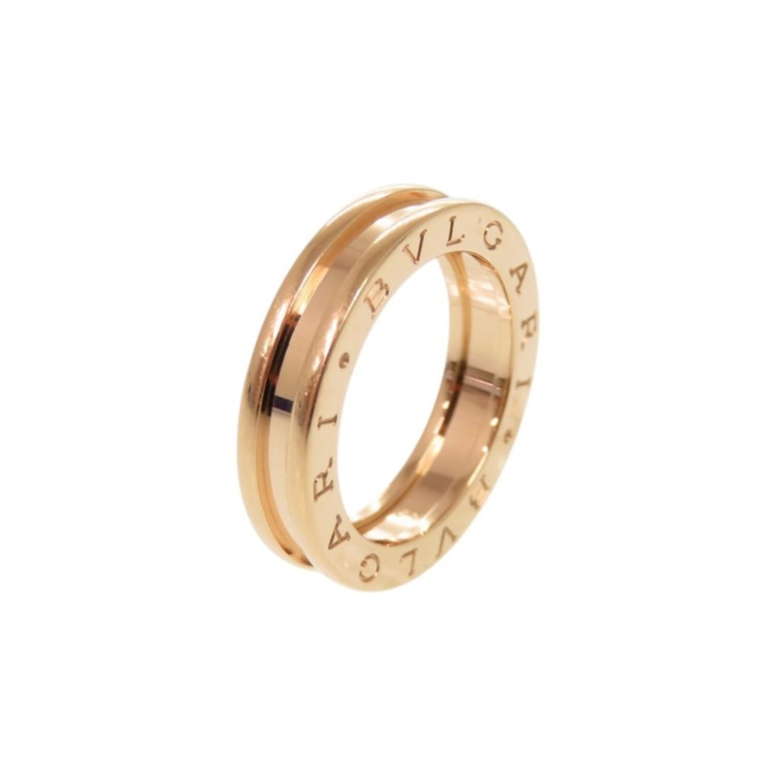 BVLGARI B.zero1 1-band 18KPG 750PG #52 Pink Gold Ring Jewelry 1410BVLGARI: --- Catalog ---Category: SizeUS Size: 6.5Brand Size: 52Category: DesignType: Band ringColor: Pink goldGender: WomenMaterial: Pink gold (18K)Category: GeneralBrand: BvlgariCountry of Origin: Italy--- I