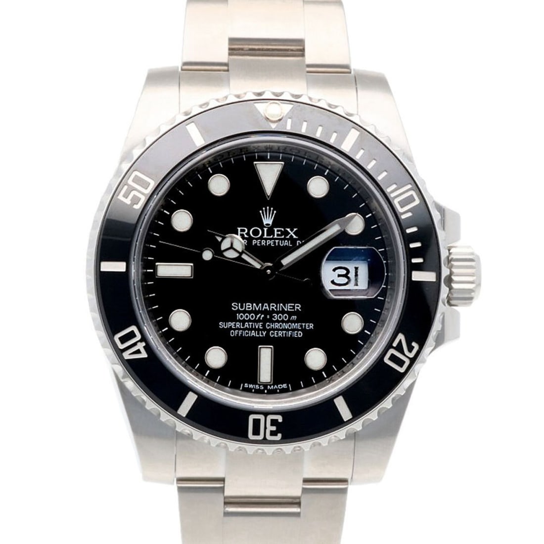 Rolex Submariner Oyster Perpetual Watch, Stainless Steel, 116610, Automatic Winding, Overhauled,: --- Catalog ---Category: SizeWrist Size: 18.5cm / 7.28''Case Diameter: 40mm / 1.57''Category: DesignType: WristwatchGender: MenColor (Dial): BlackMaterial (Band): Stainless steelMaterial (Case): Stain
