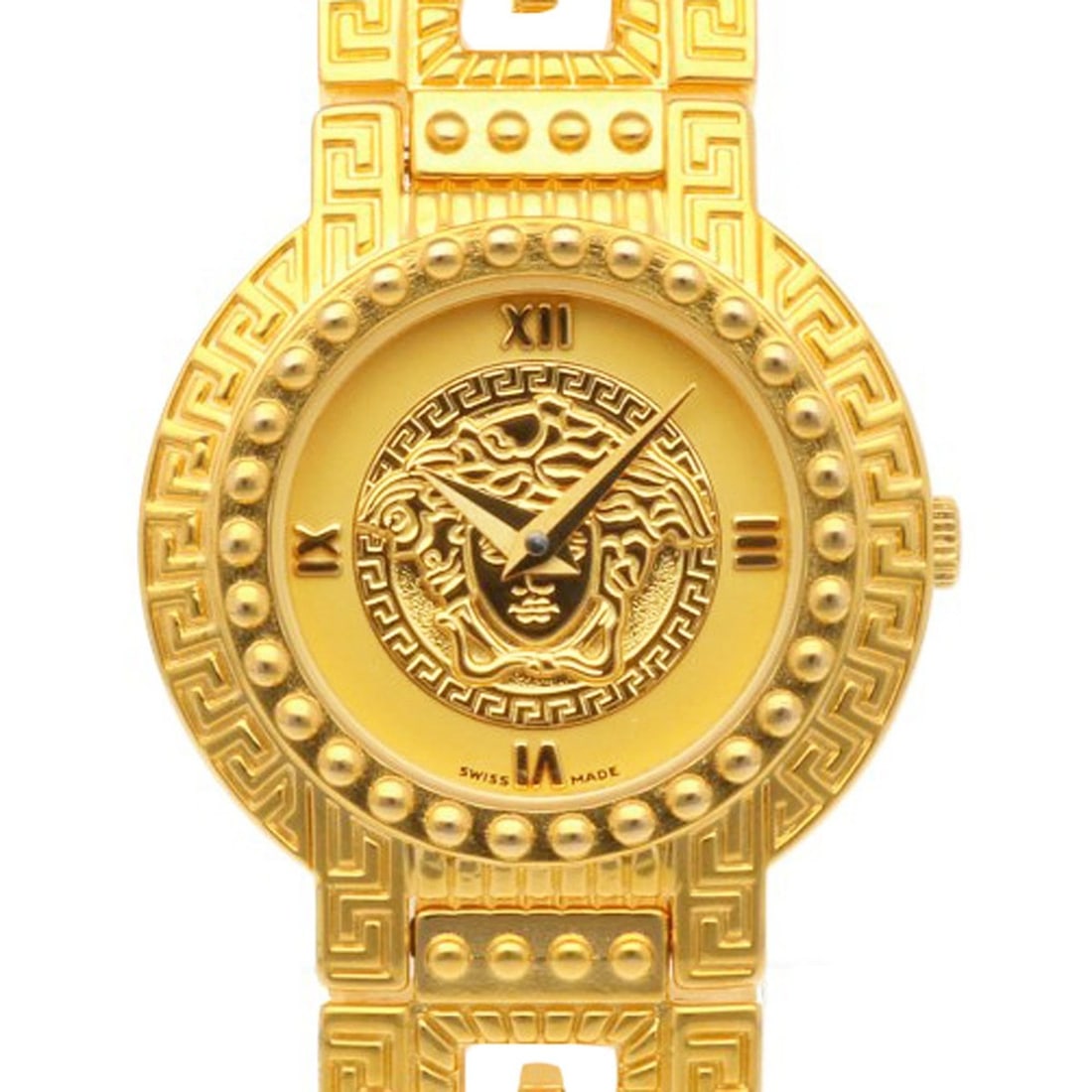 Versace Medusa Watch, GP 7009018, Quartz, Women's, VERSACE Coin Watch (1 of 7)