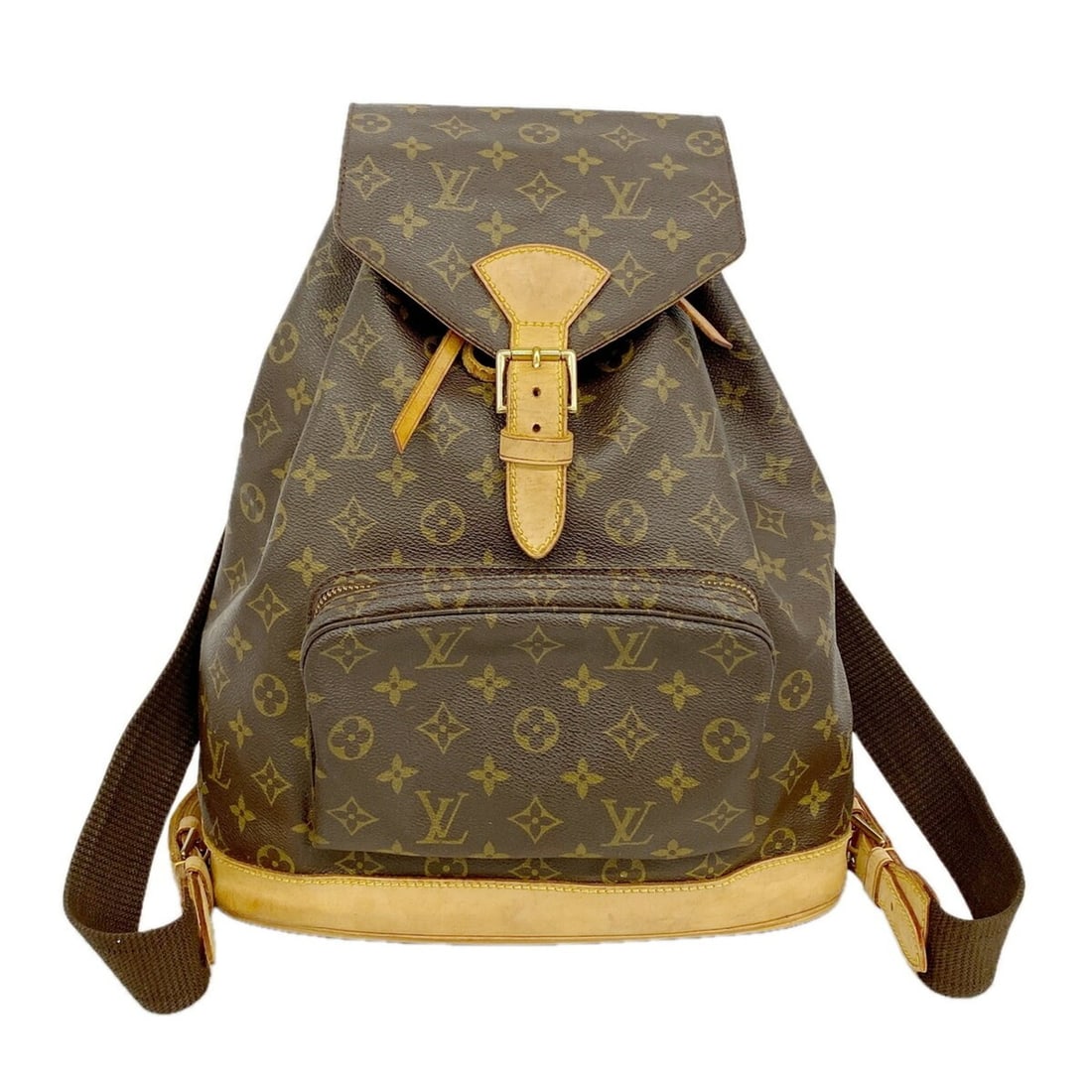 Louis Vuitton Monogram Montsouris GM Backpack/Daypack M51135 Brown Women's P3556136: --- Catalog ---Category: SizeSize (HxWxD): 41cm x 31.5cm x 13cm / 16.14'' x 12.4'' x 5.11''Category: DesignType: BackpackColor: BrownGender: WomenCategory: GeneralMPN: M51135Brand: Louis Vuitton--- It