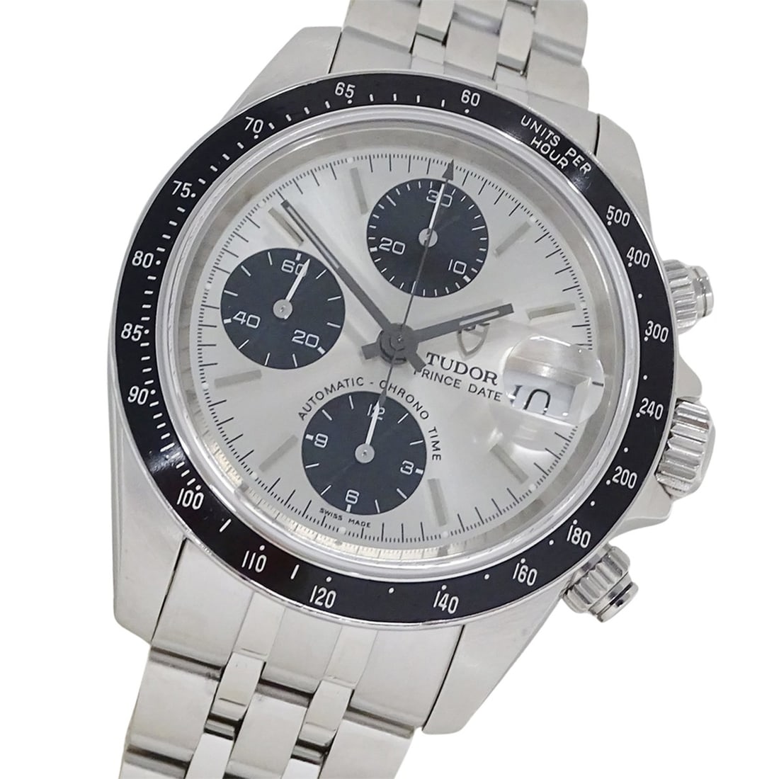 Tudor Prince Date Chronotime 79260 Men's Watch, Brand Name, Automatic Movement, Stainless Steel (1 of 17)