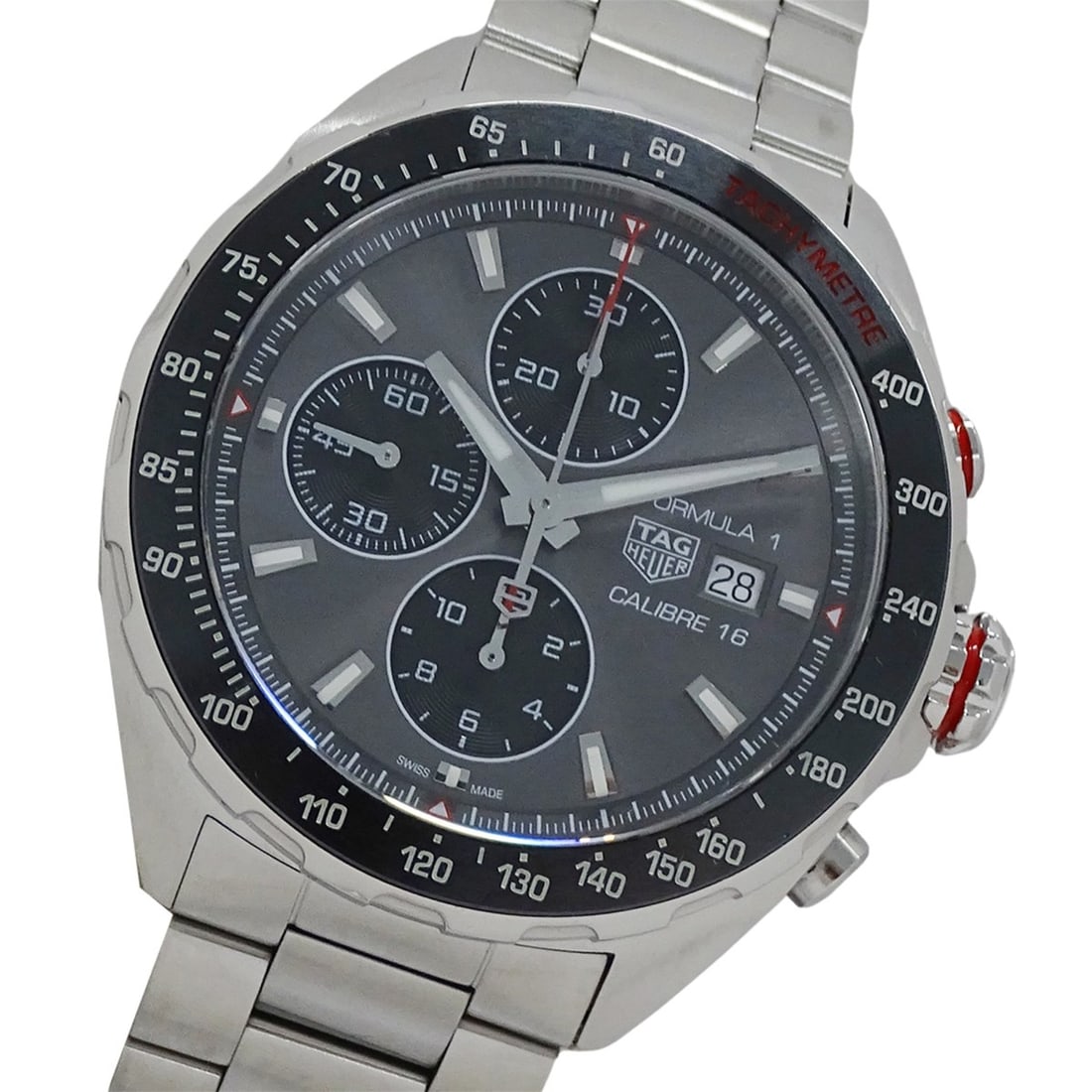 TAG Heuer Formula 1 CAZ2012 BA0876 Men's Watch, Brand Name, Caliber 16, Date, Automatic Movement,: --- Catalog ---Category: SizeWrist Size: 21cm / 8.26''Case Diameter: 44mm / 1.73''Category: DesignType: WristwatchGender: MenColor (Dial): GrayMaterial (Band): Stainless steelMaterial (Case): Stainles