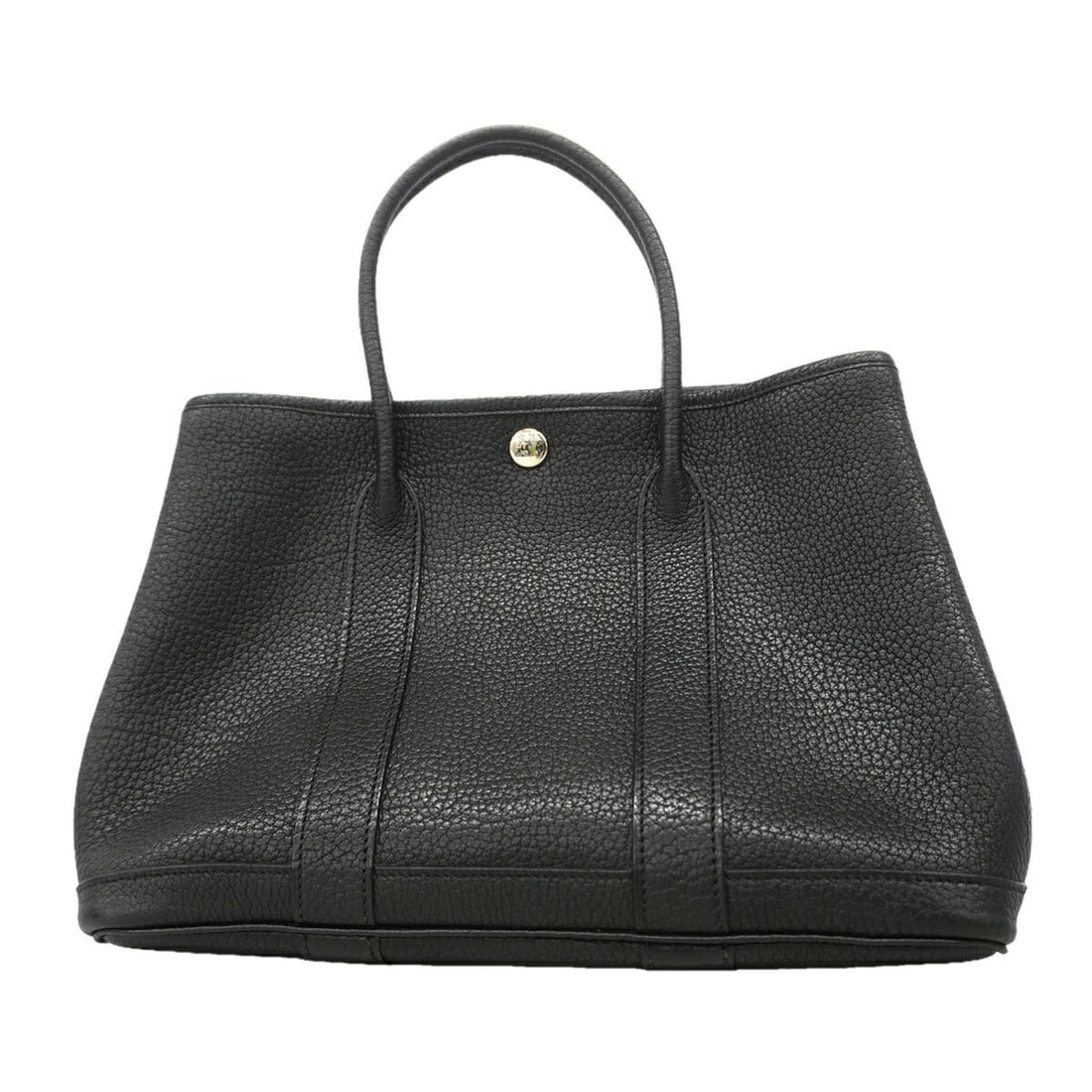 Hermes Garden TPM Tote Bag, Negonda Black, ?N stamp, Women's.: --- Catalog ---Category: SizeSize (HxWxD): 21.5cm x 30.5cm x 13cm / 8.46'' x 12'' x 5.11''Category: DesignType: Tote bagColor: BlackGender: WomenMaterial: Negonda leather Hardware Color: SilverCategor