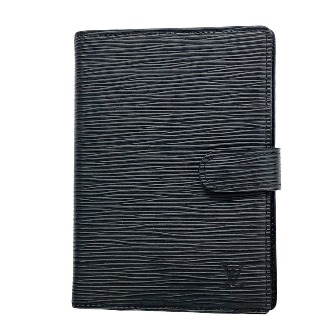 Louis Vuitton Agenda PM Notebook Cover, Epi Leather, R20052, Noir (Men's/Women's) (1 of 9)