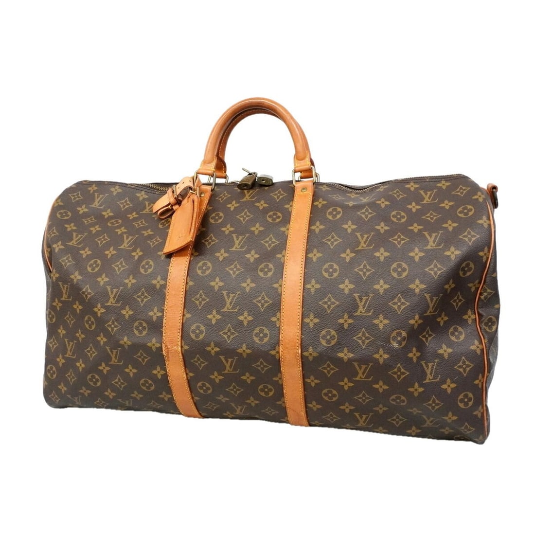 Louis Vuitton Bags - Boston Monogram Keepall Bandoulière 60 M41412 Brown Men's & Women's: --- Catalog ---Category: SizeSize (HxWxD): 34cm x 60cm x 27cm / 13.38'' x 23.62'' x 10.62''Category: DesignType: Boston bagColor: BrownGender: Men,WomenCategory: GeneralMPN: M41412Brand: Louis Vuitton