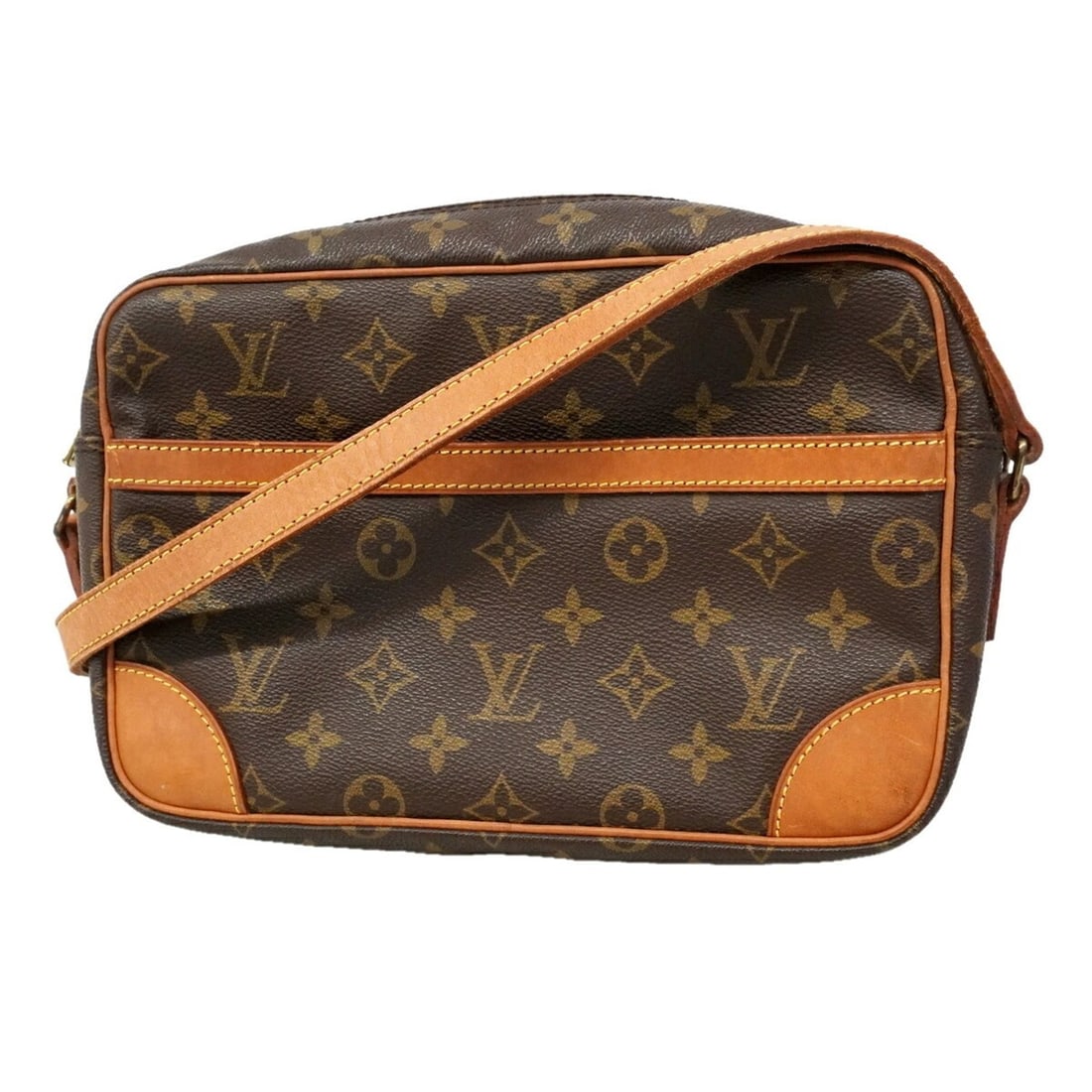 Louis Vuitton Monogram Trocadero 27 Shoulder Bag M51274 Brown Women's: --- Catalog ---Category: SizeSize (HxWxD): 17cm x 26cm x 6.5cm / 6.69'' x 10.23'' x 2.55''Category: DesignType: Shoulder bagColor: BrownGender: WomenCategory: GeneralMPN: M51274Brand: Louis Vuitton---