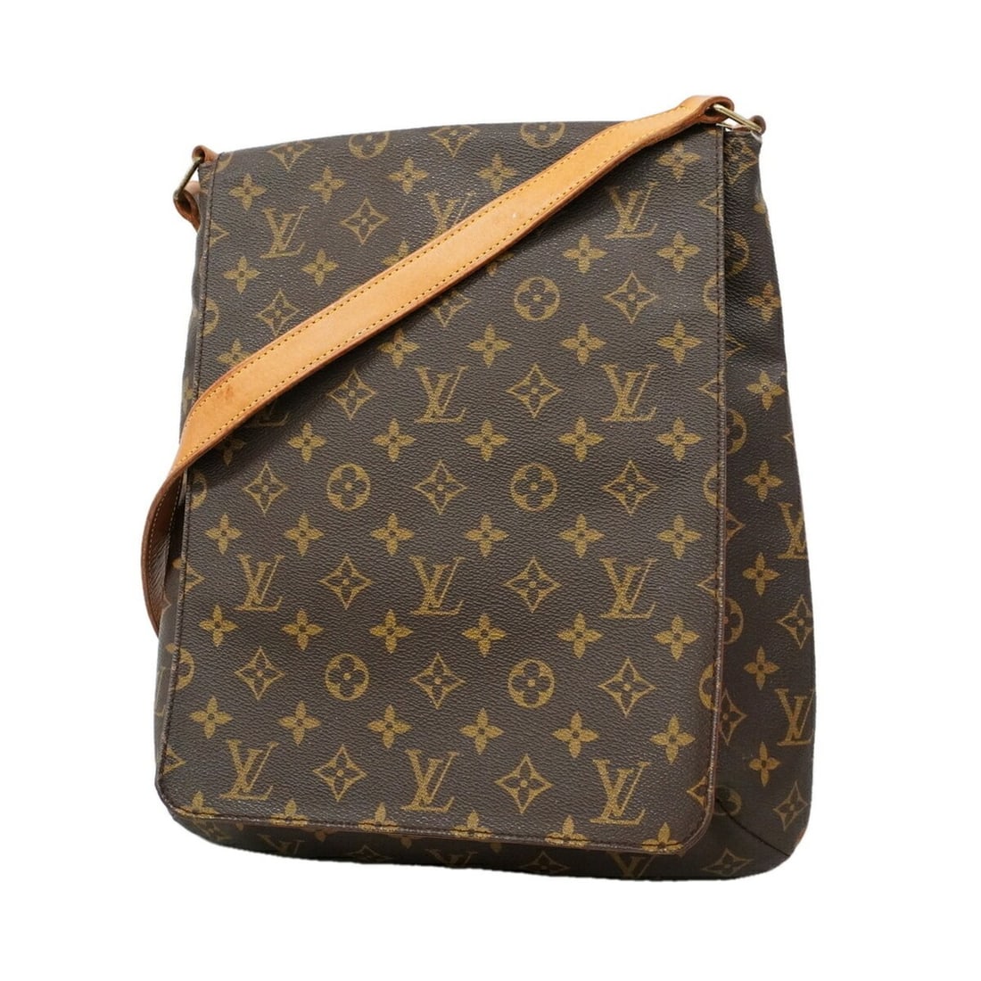 Louis Vuitton Monogram Musette Shoulder Bag M51256 Brown Women's (1 of 17)