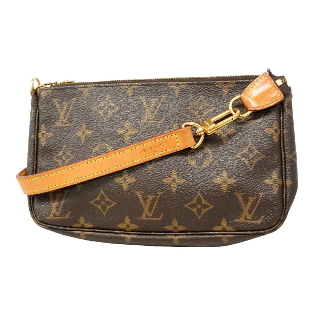 Louis Vuitton Monogram Pochette Accessoires Shoulder Bag M51980 Brown Women's (1 of 14)